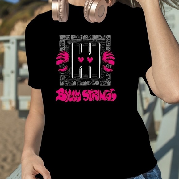 Billy Strings Bars Shirt, Activewear Unisex Tee, Gift For Fan - Picture 1 of 4